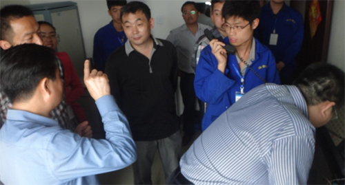 熱烈歡迎神火集團各位領導蒞臨恒安通信考察指導工作！